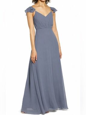halter gowns & formal dresses Adrianna Papell Foiled Mermaid Gown With Halter Neckline main image 0